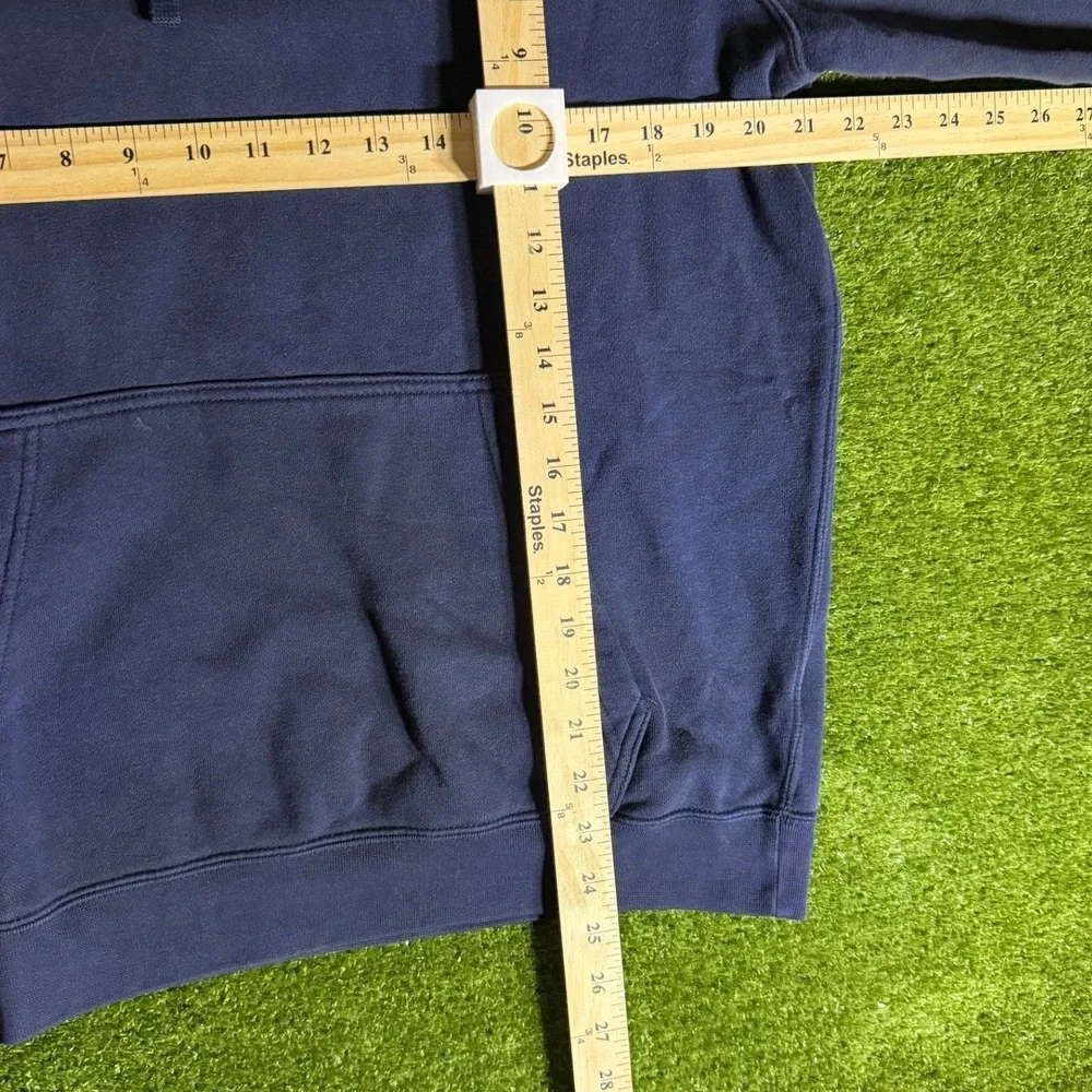 Nike Sportswear Club Fleece Hoodie Mens Medium Navy Blue Pullover BV2648-410